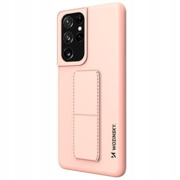 1 to 3 SILIKONSKI OVITEK WOZINSKY ZA SAMSUNG GALAXY S21 ULTRA 5G ZAŠČITNO STOJALO