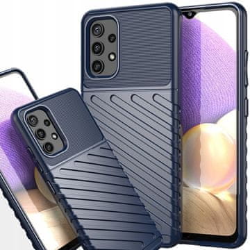 HURTEL Fleksibilen oklepni ovitek Thunder Case za Nokia 5.4 moder