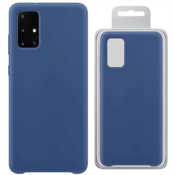 HURTEL Silikonski ovitek, fleksibilen silikonski ovitek za Samsung Galaxy A72 4G temno moder