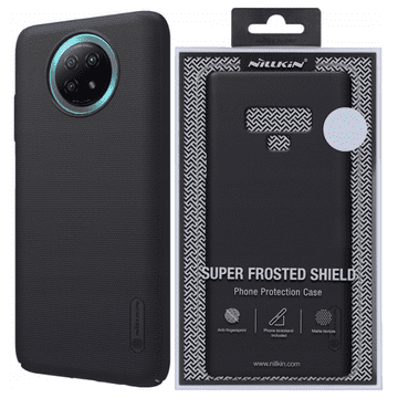 Nillkin Ovitek Super Frosted Shield Reinforced Cover za Xiaomi Redmi Note 9T 5G črne barve