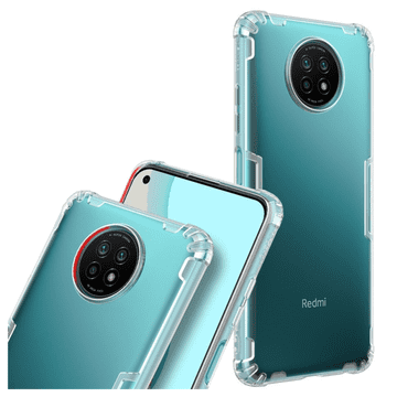 Nillkin Ovitek Nature Gel Ultra Slim Cover za Xiaomi Redmi Note 9T 5G prozoren