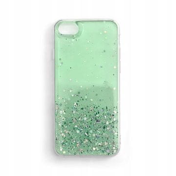 WOZINSKY Wozinsky Star Glitter sijoč ovitek z bleščicami za Xiaomi Redmi Note 9T 5G zelen