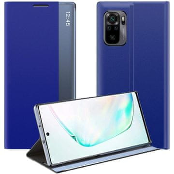 HURTEL Pametni ovitek za spanje za Xiaomi Redmi K40 Pro+ / K40 Pro / K40 / Poco F3 moder