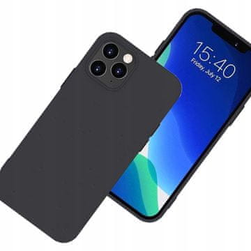 HURTEL Silikonski ovitek, fleksibilen silikonski ovitek za Xiaomi Redmi Note 10 5G / Poco M3 Pro, črne barve