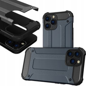 HURTEL Hibridni oklep za iPhone 13 Pro modre barve