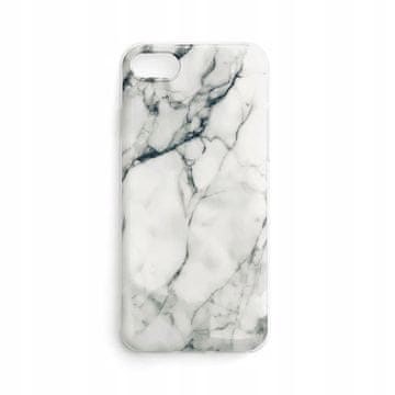 WOZINSKY Ovitek Wozinsky Marble Gel Marble za Xiaomi Redmi Note 10 5G / Poco M3 Pro, bel