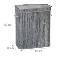 UNBRANDED Kvadratna košara za perilo 