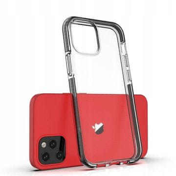 HURTEL Gel ovitek Spring Case z barvitim okvirjem za iPhone 13 Pro svetlo modre barve