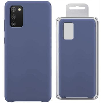 HURTEL Silikonski ovitek, fleksibilen silikonski ovitek za Samsung Galaxy A03s, moder