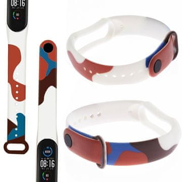 1 to 3 TRAK MORO TRAK ZA XIAOMI MI BAND 4 3 SILIKONSKA ZAPESTNICA VZOREC 8