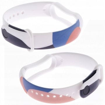 HURTEL Silikonski pašček Moro za Xiaomi Mi Band 6 / Mi Band 5 z vzorcem 10