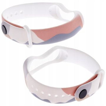 HURTEL Zapestnica Moro za Xiaomi Mi Band 4 / Mi Band 3, silikonski pašček za uro, vzorec 12
