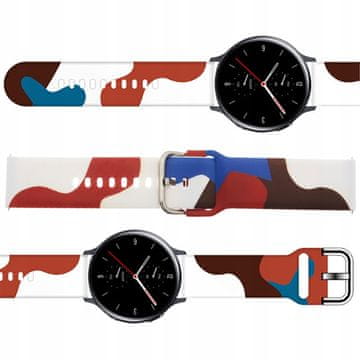 1 to 3 VELEPRODAJA PAŠEK MORO ZA SAMSUNG GALAXY WATCH 42MM PAŠEK ZA URO VZOREC 8