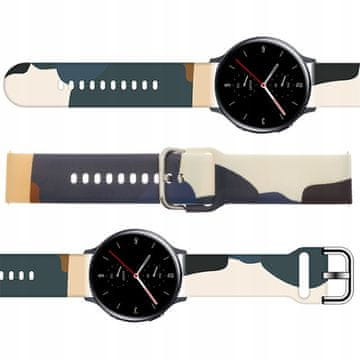 1 to 3 VELEPRODAJA PAS ZA URO SAMSUNG GALAXY WATCH 42 MM SILIKONSKI PAŠEK VZOREC 13