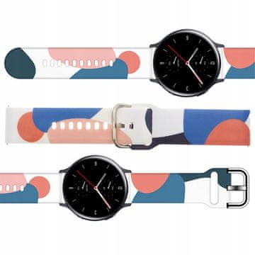 1 to 3 HURTEL STRAP CAMO PAŠEK ZA SAMSUNG GALAXY WATCH 46MM SILIKONSKA ZAPESTNICA