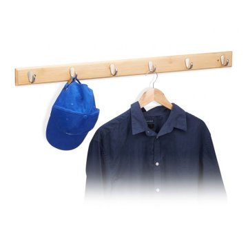 UNBRANDED Hook rail bamboo nature