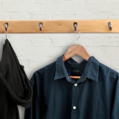 UNBRANDED Hook rail bamboo nature 