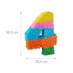 UNBRANDED Številka pinata rojstni dan 