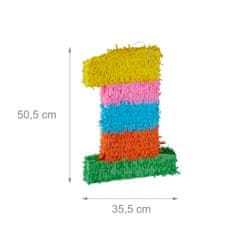 UNBRANDED Številka pinata rojstni dan 