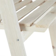 UNBRANDED Bele stopnice z lesenimi rožami 