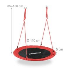UNBRANDED Gugalnica Buddy 110 cm 