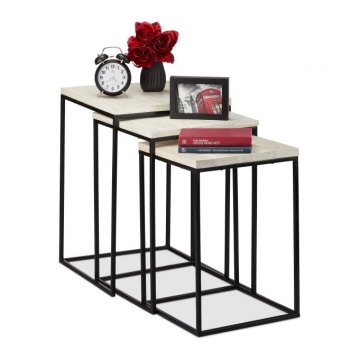 UNBRANDED Komplet stranske mize 3