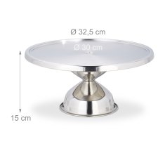 UNBRANDED Tortni krožnik peš 