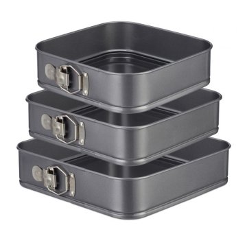 UNBRANDED Set 3 kvadratnih modelov za peko