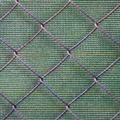 UNBRANDED Ograja za zasebnost zelena 2 m 