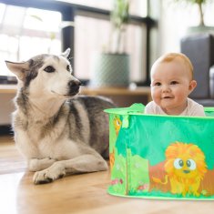 UNBRANDED Baby žogica za kopanje jungle s 50 žogicami 