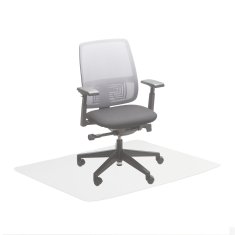 UNBRANDED Pisarniški stol s prozorno talno prevleko 
