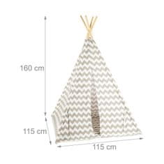 UNBRANDED Šotor Tipi Otroci 
