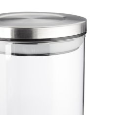 UNBRANDED 3 paketi 600 ml steklenih kozarcev s pokrovom 