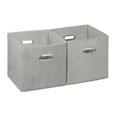 UNBRANDED Škatla za shranjevanje blaga Set 2 