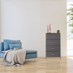 UNBRANDED Komoda s koleščki 