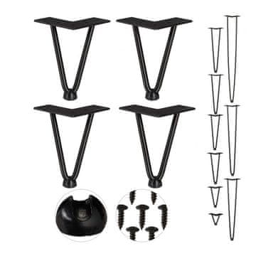 UNBRANDED Set 4 sponk za pohištvene noge