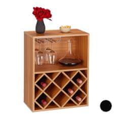 UNBRANDED Stojalo za vino za 8 steklenic 