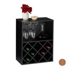 UNBRANDED Stojalo za vino za 8 steklenic 
