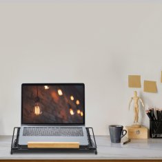 UNBRANDED Stojalo za prenosni računalnik 13 inch črno 