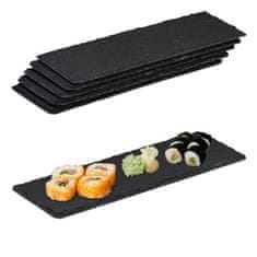 UNBRANDED Set plošč iz skrilavca 30x10 cm 