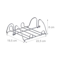 UNBRANDED Kovinsko držalo za prtičke 
