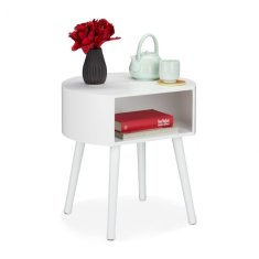 UNBRANDED Stranska mizica s predalom 