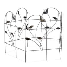 UNBRANDED Akcijska ograja 5 panelna metulji 