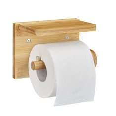 UNBRANDED Držalo za toaletni papir s polico 