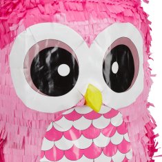 UNBRANDED Pinata roza sova 