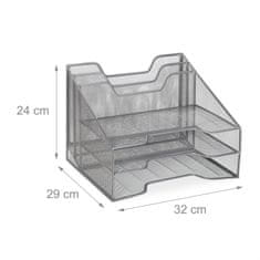 UNBRANDED Kovinski predal za dokumente A4 