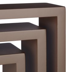 UNBRANDED 3 kos. Stenske police z modernim dizajnom 