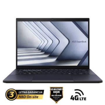 ASUS ExpertBook B3 14" (35,56cm) WQXGA Core Ultra 7 155H 16GB 1TB 4G Windows 11 Pro prenosni računalnik (B3404CMA_L-QN0816X)