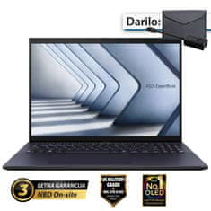 ASUS ExpertBook B9 OLED 14" (35,56cm) WQXGA+ Core 7 150U 32GB 2TB 0,99kg Windows 11 Pro prenosni računalnik + ovitek in LAN adapter (B9403CVAR-WB75E0X)