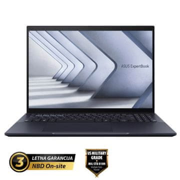 ASUS ExpertBook B5 16" (40,64cm) WQXGA Intel Core 5 120U 16GB 1TB Windows 11 Pro prenosni računalnik (B5604CVA-WB53D0X)